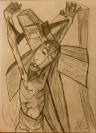 Leonardus Aarts - Christ pose (drawings)