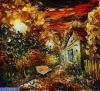 Rybakow Valery - Large oil painting IMPASTO PALETTE KNIFE VENICE